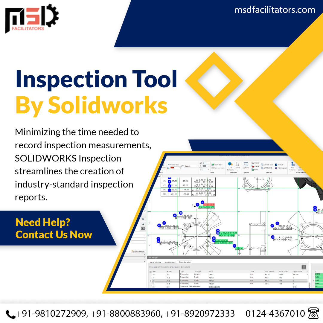 Inspection Tool By Solidworks