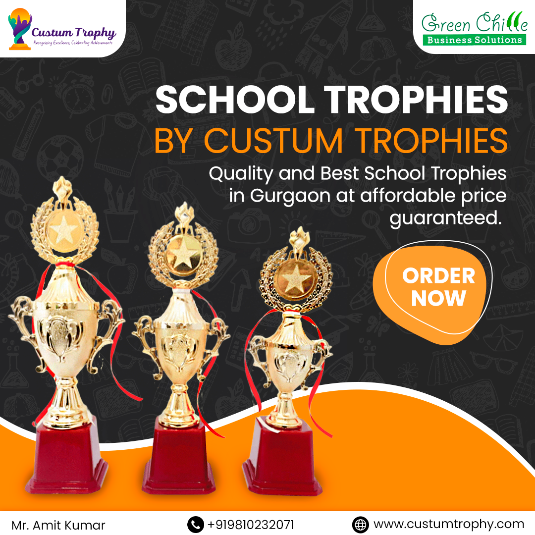 School Trophies by Custum Trophies