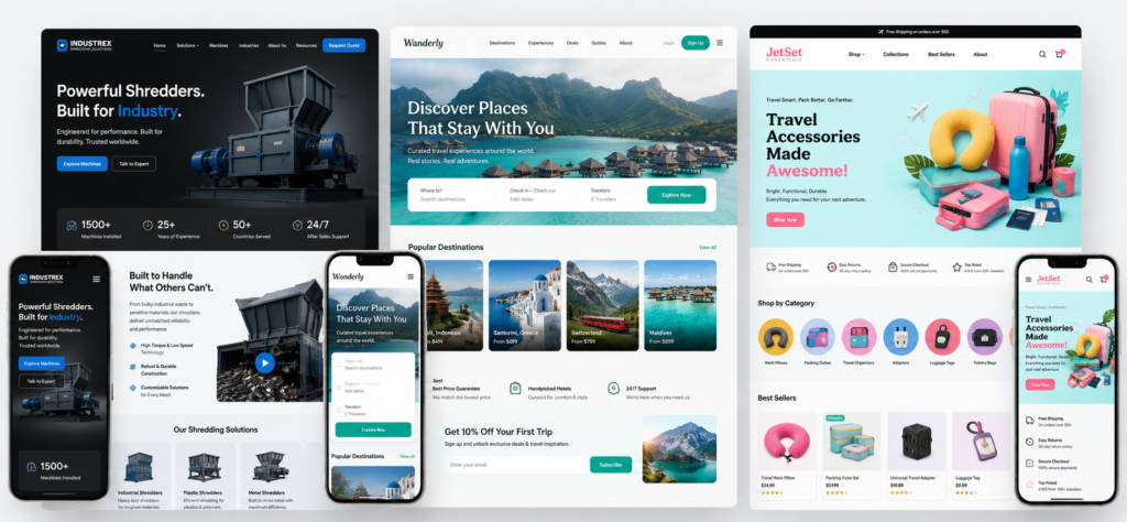 wordpress website development banner